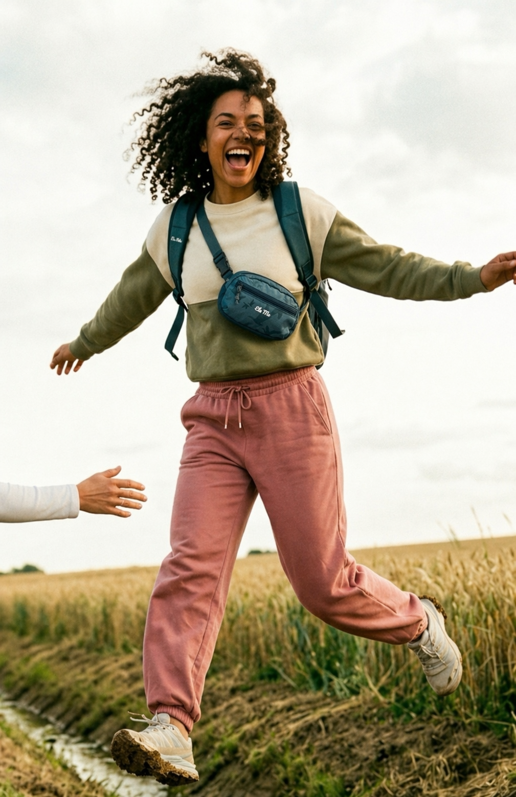 Ela Mo™ Active Duo Rucksack + Hip Bag | Birds