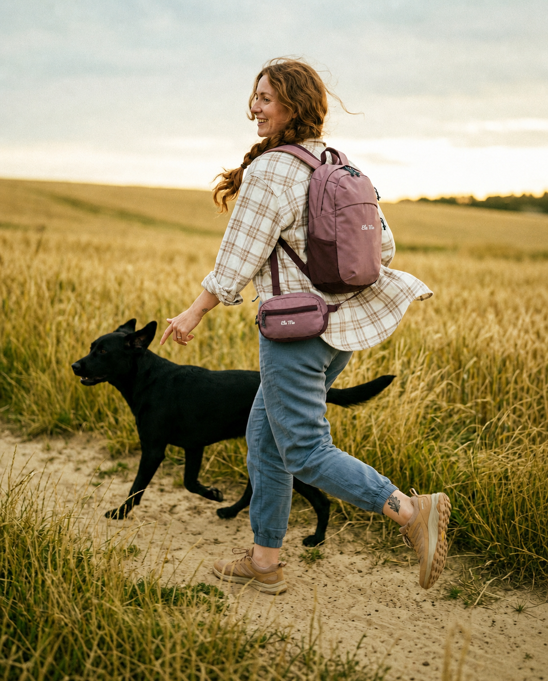 Ela Mo™ Active Duo Rucksack + Hip Bag | Smoothie