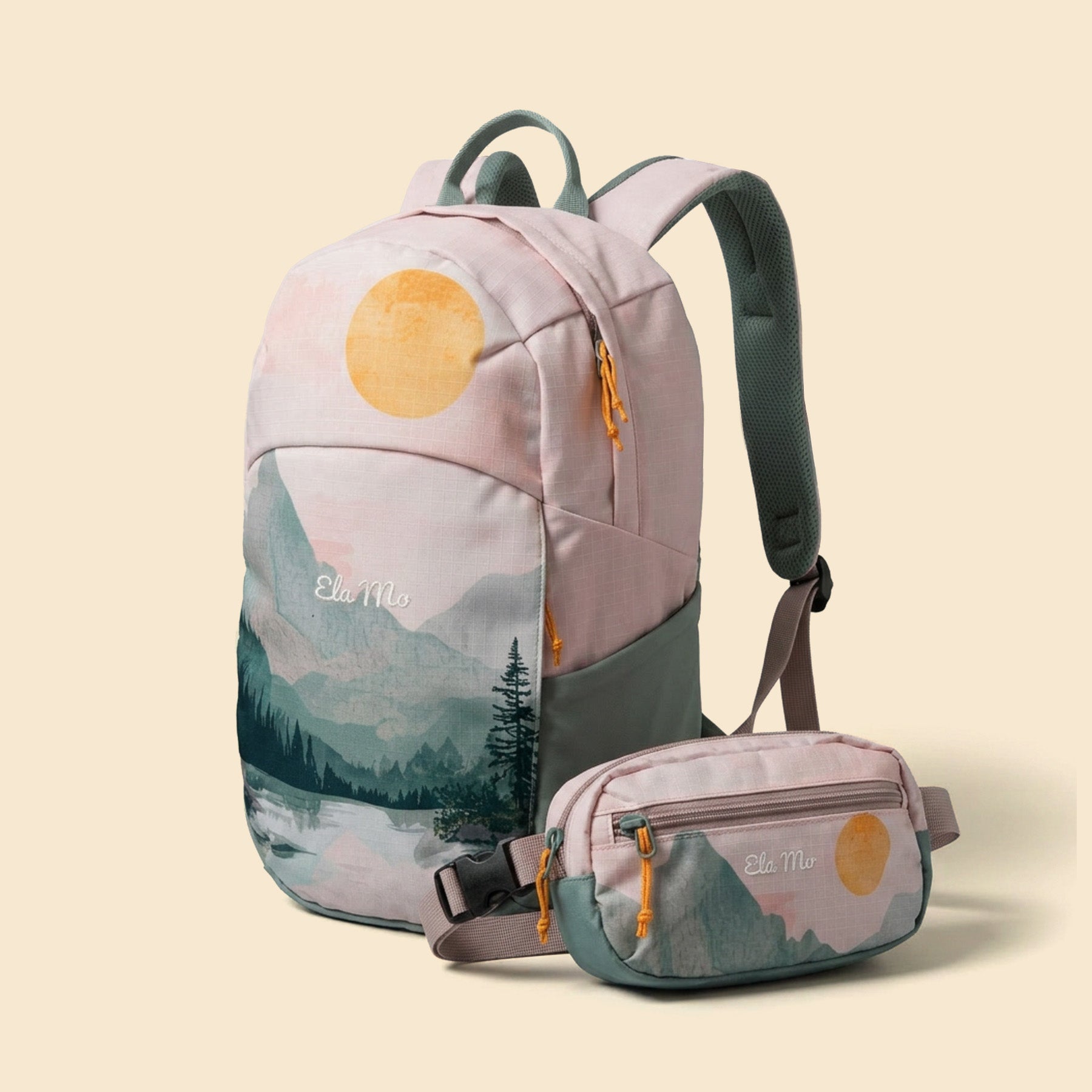 Ela Mo™ Active Duo Rucksack + Hip Bag | Take me to