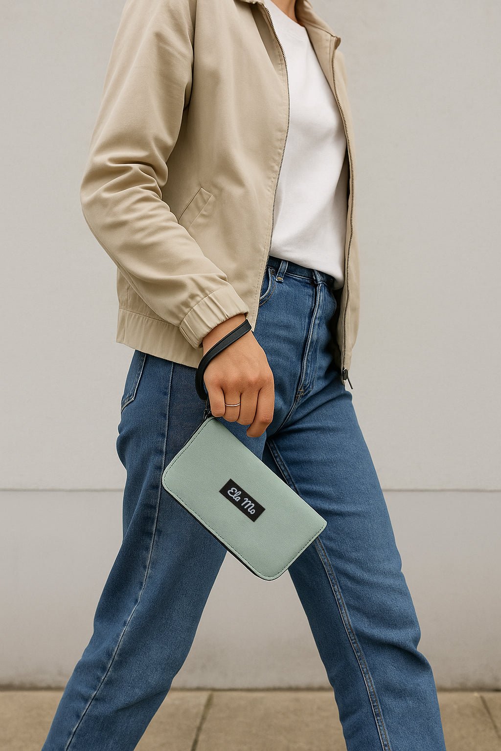 Ela Mo™ Big Purse | Mintgrey