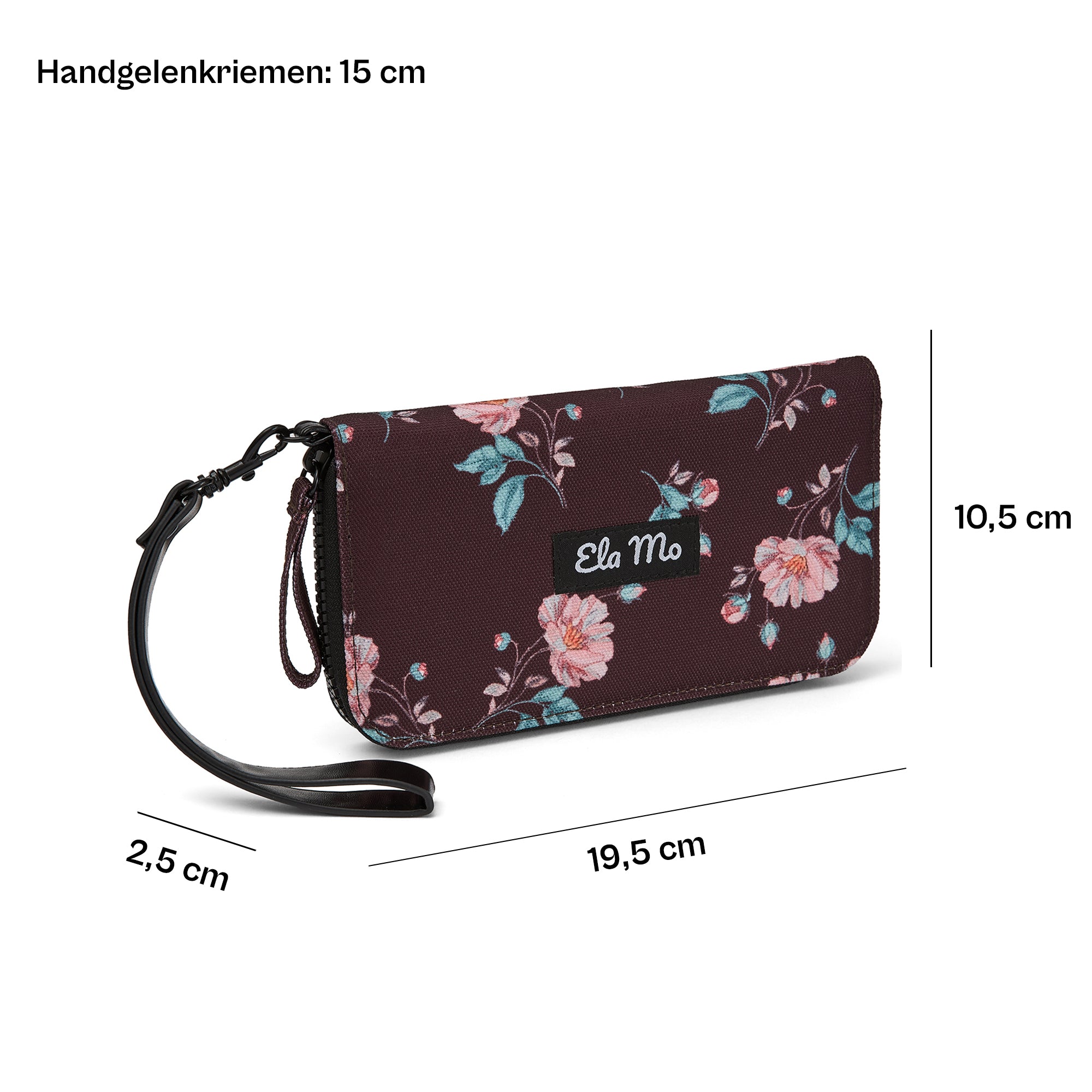 Ela Mo™ Big Purse | Roses & Chocolate