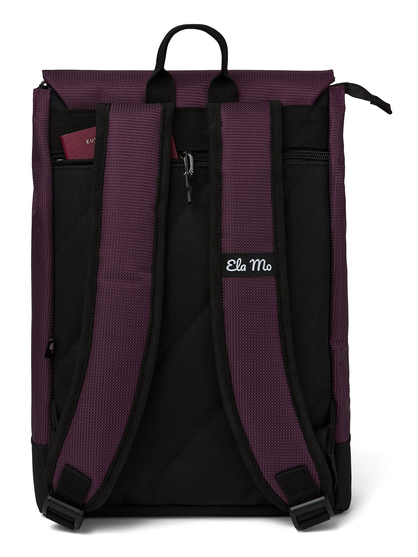 Ela Mo™ Daypack Rucksack | Plum Reflective