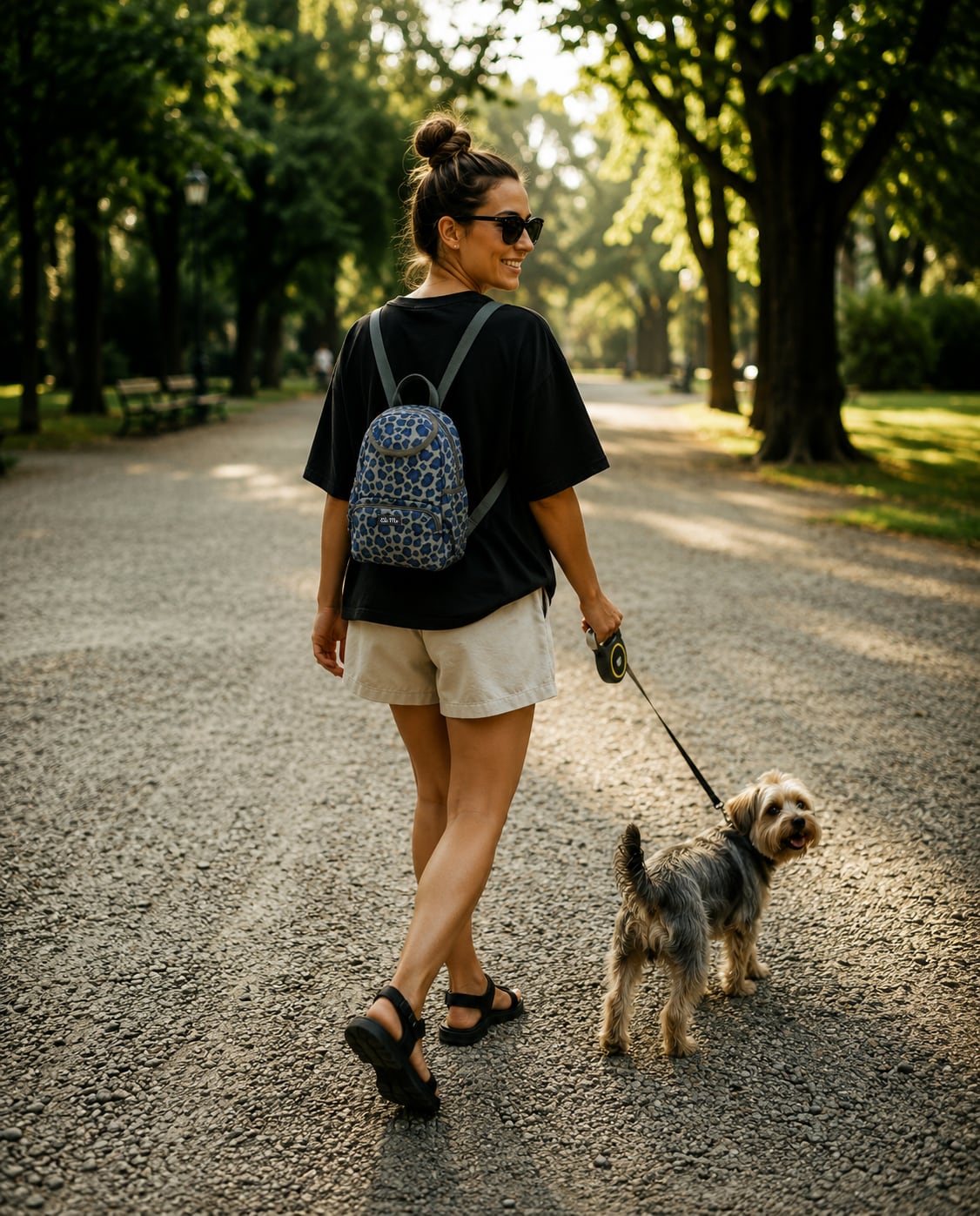 Ela Mo™ Mini Rucksack | Leo Olive