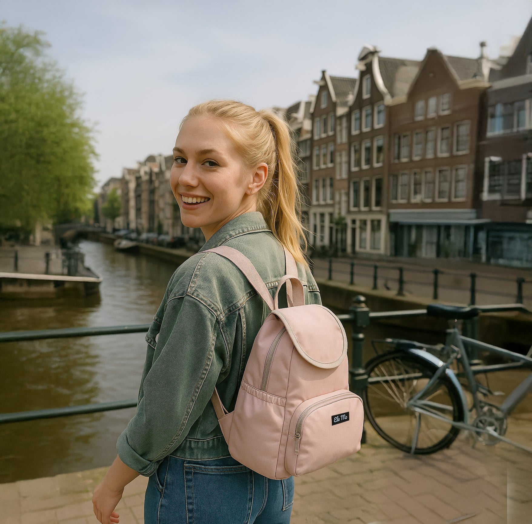 Ela Mo™ Mini Rucksack | Old Rose