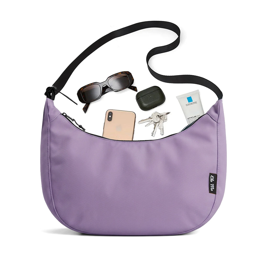 Ela Mo™ Moon Bag | Fuchsie