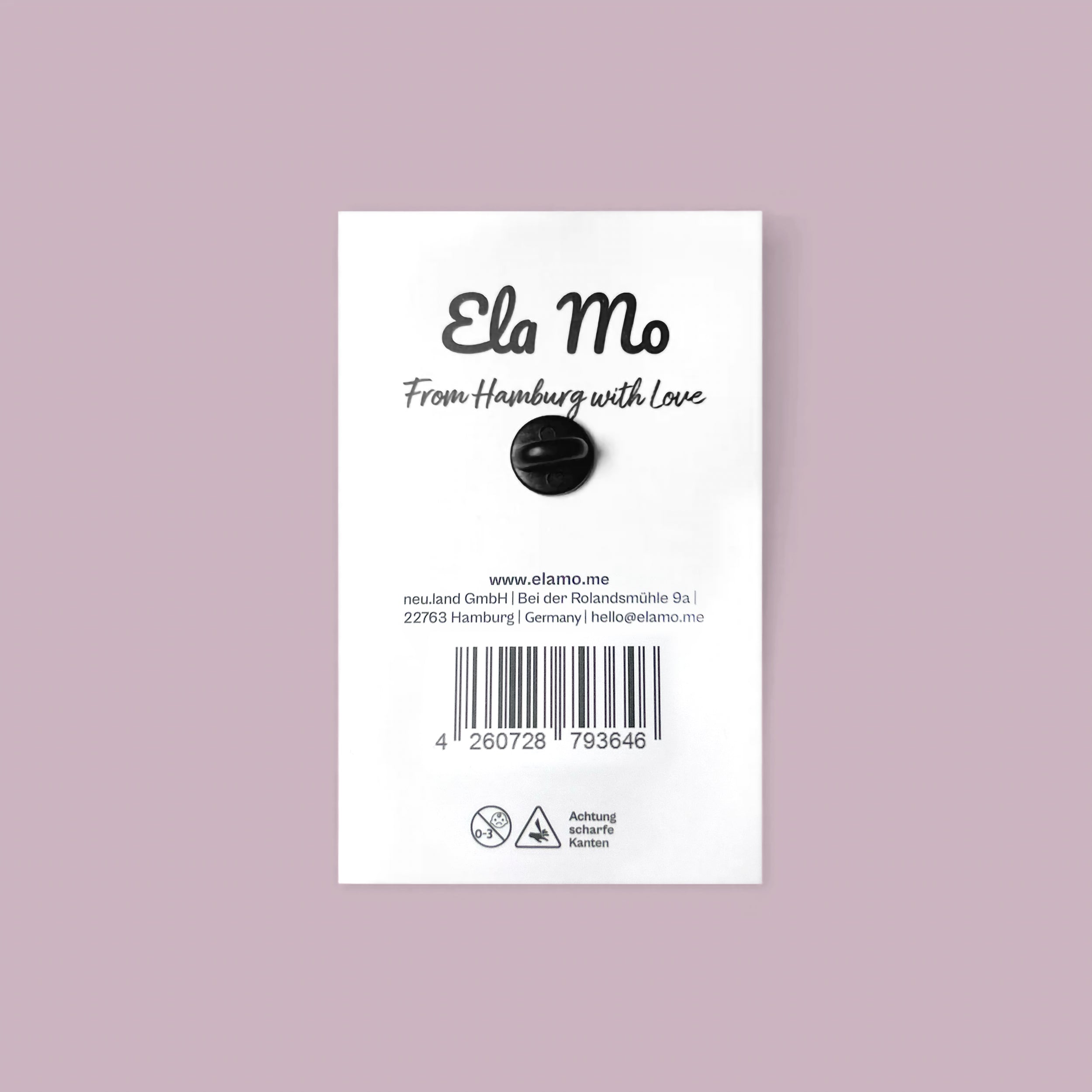 Ela Mo™ Pin für Rucksäcke | Kirschblüte