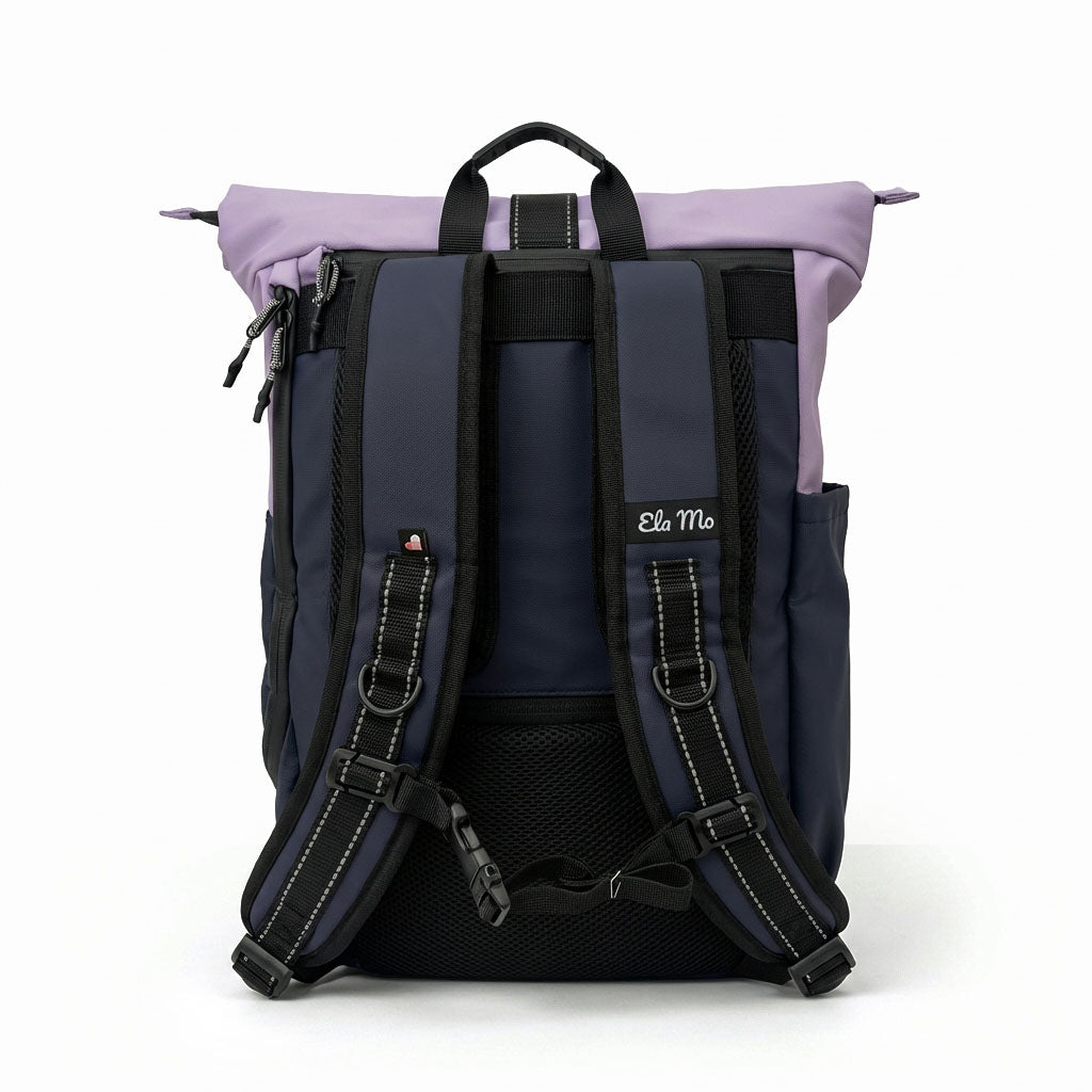 Ela Mo™ Rolltop Rucksack | Fuchsie