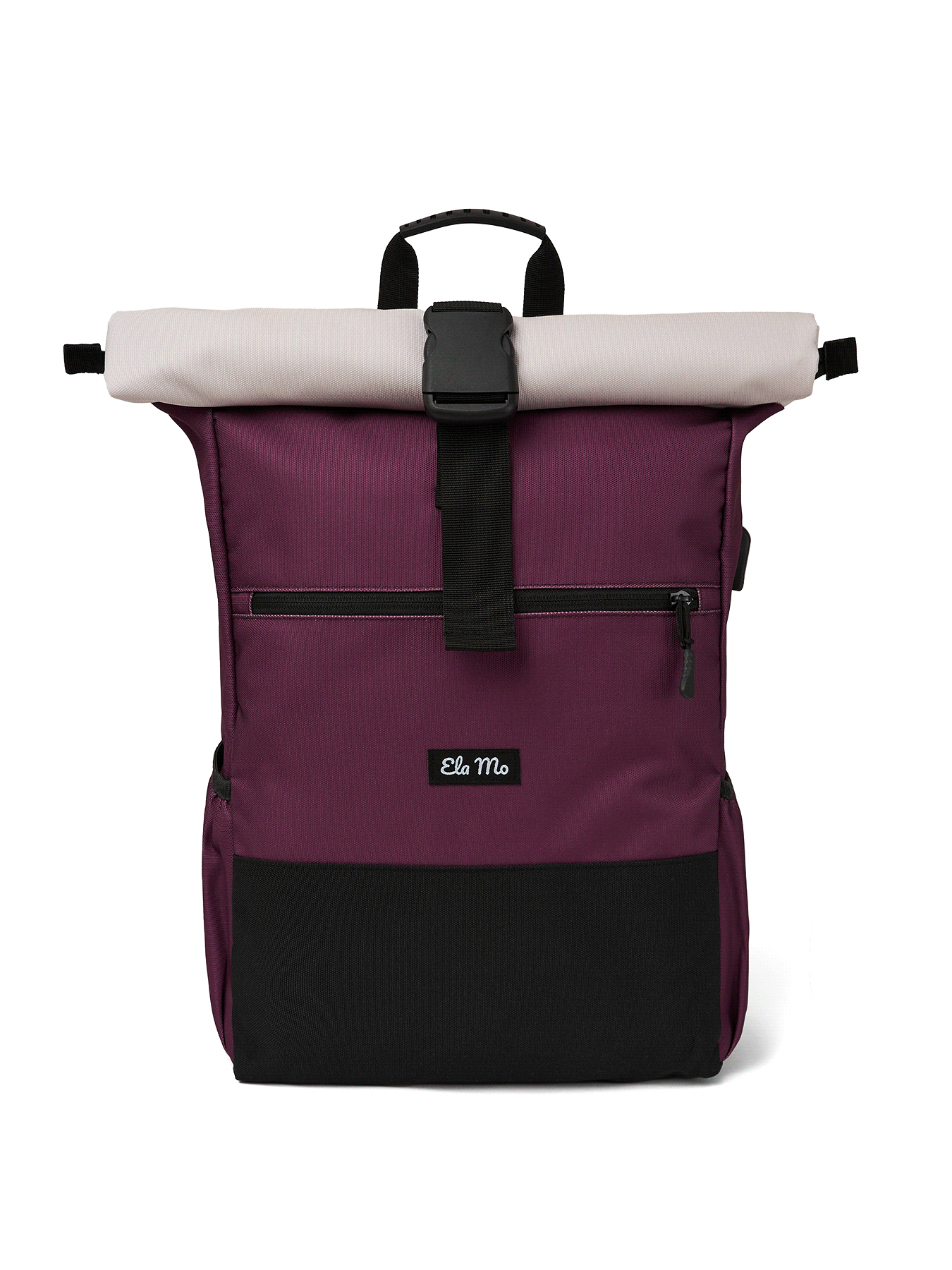 Ela Mo™ Rolltop Rucksack | Grape