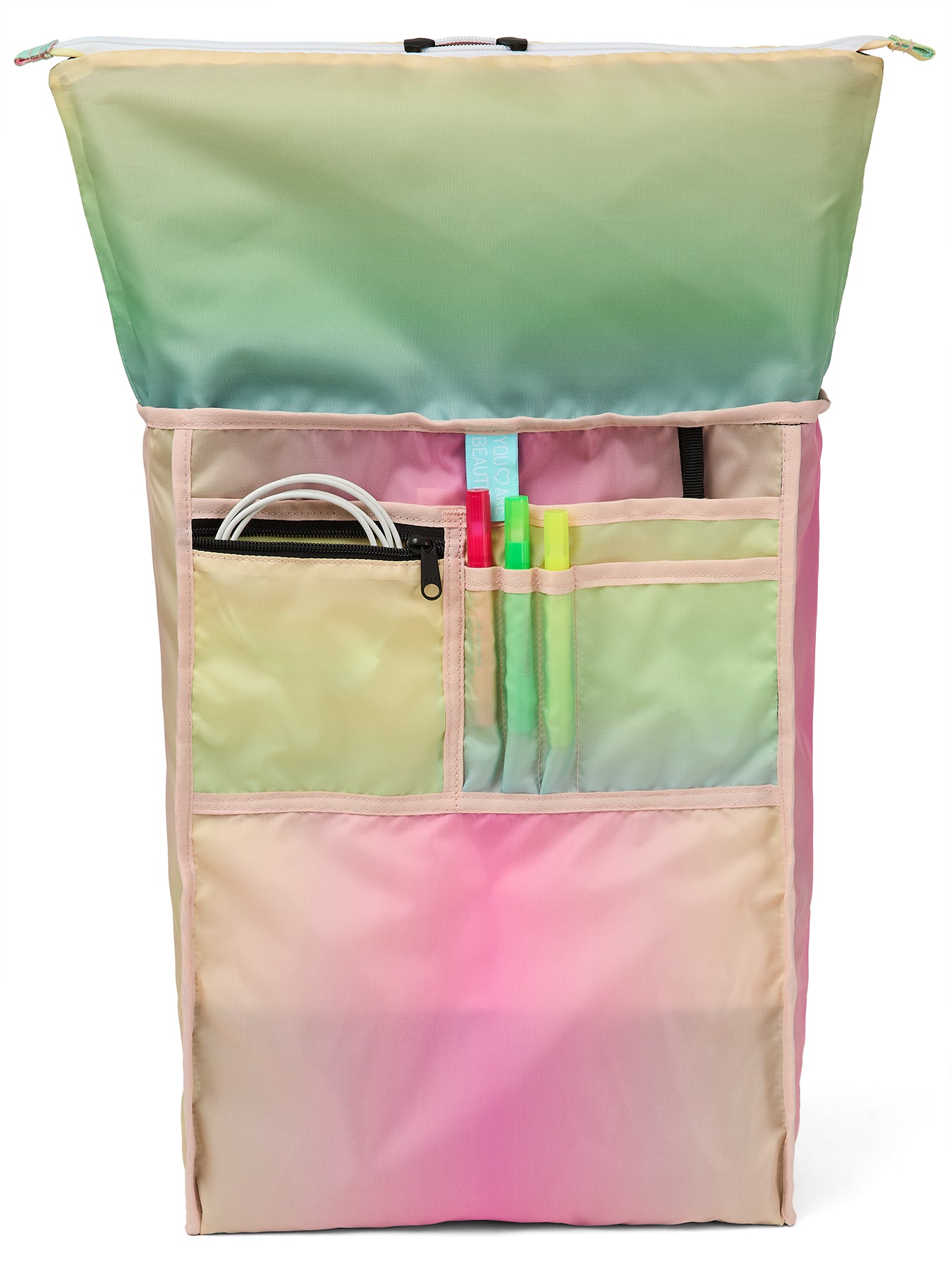 Ela Mo™ Rolltop Rucksack | Rainbow