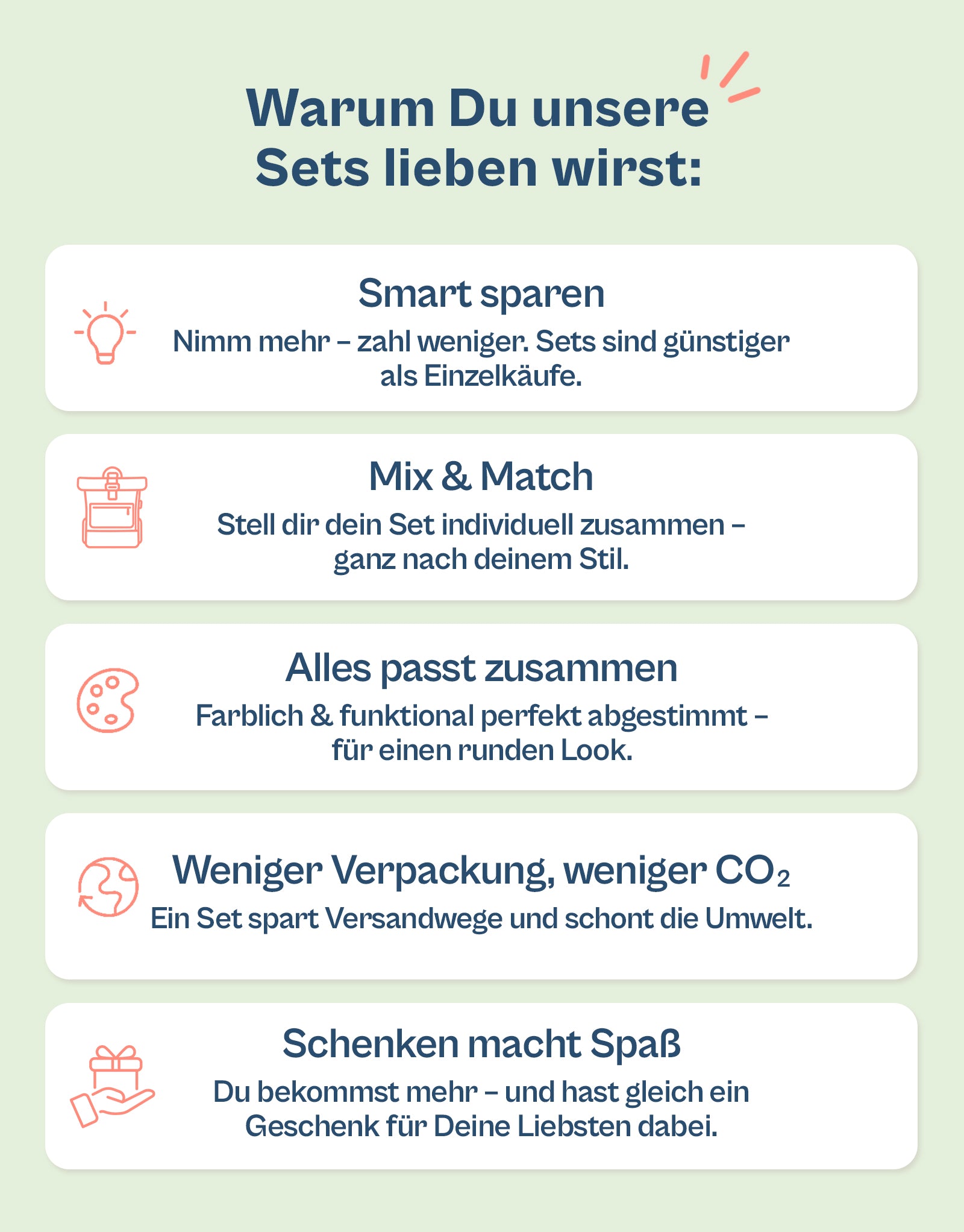 Ela Mo™ Rolltop Rucksack | Wunsch-Set