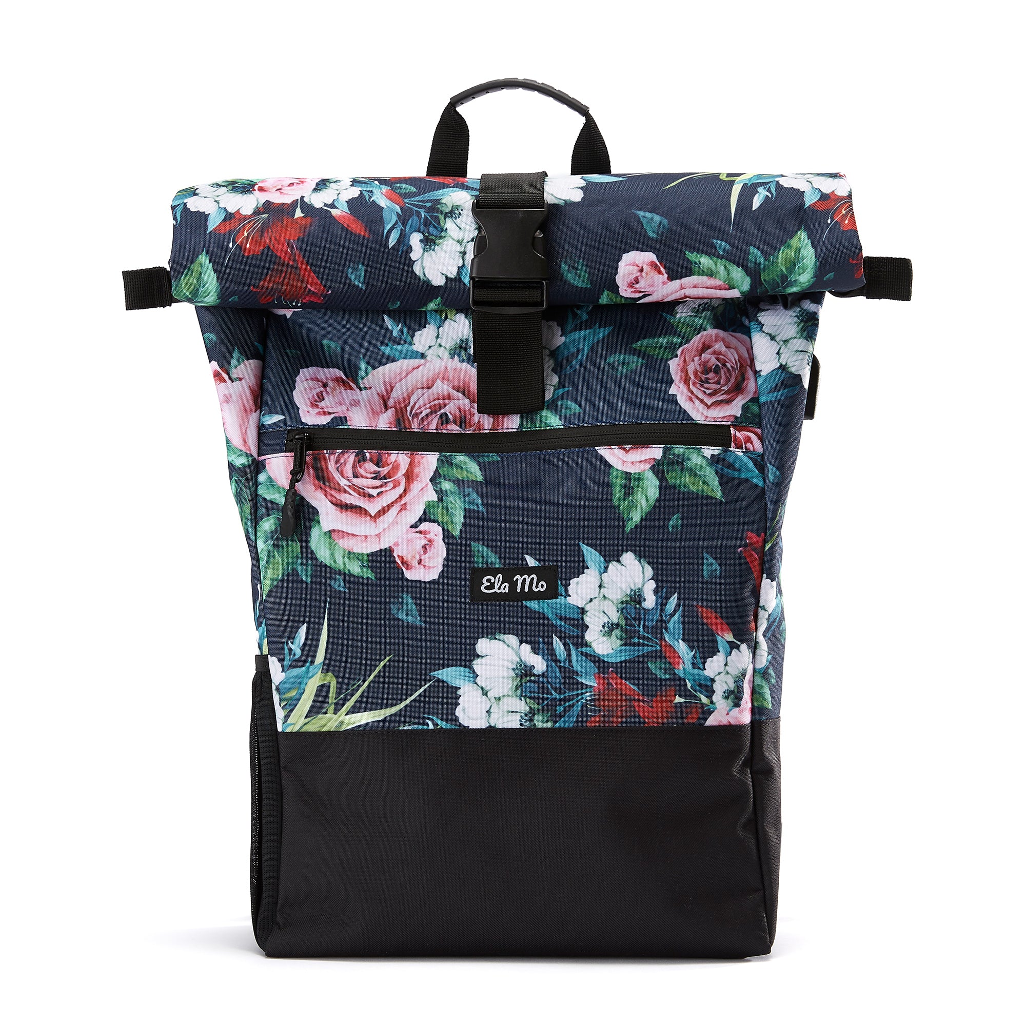 A Rose Is A Rose Ela Mo™ Rolltop Rucksack | A Rose