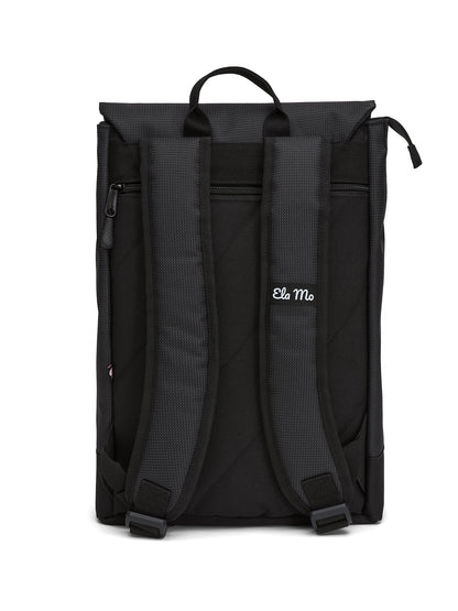 Ela Mo™ Daypack Rucksack | Black Reflective