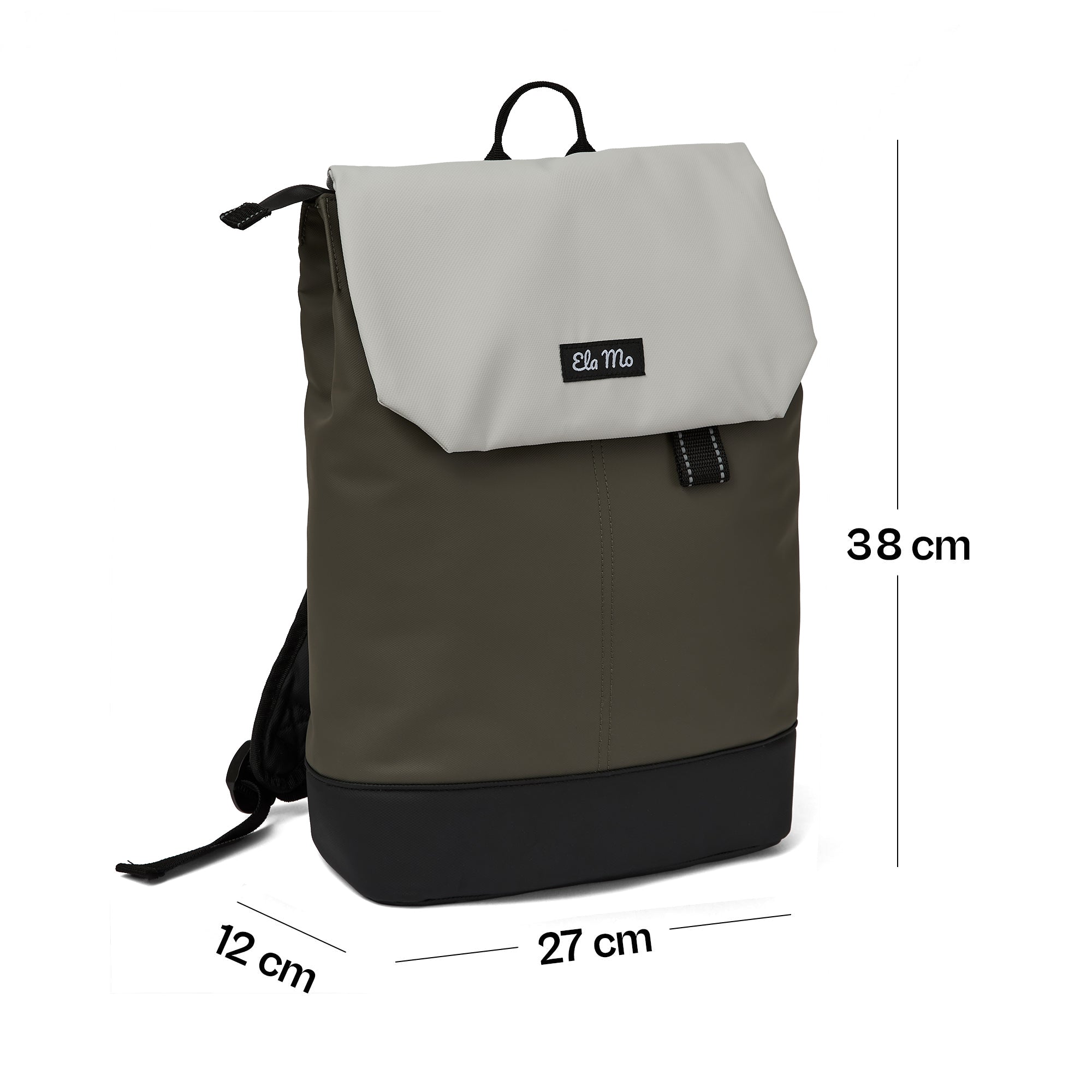 Ela Mo™ Daypack Rucksack | Coated Edition Olive