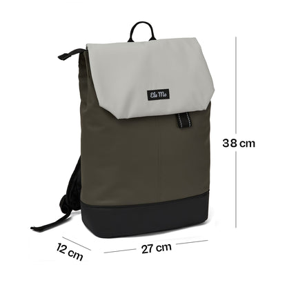 Ela Mo™ Daypack Rucksack | Coated Edition Olive