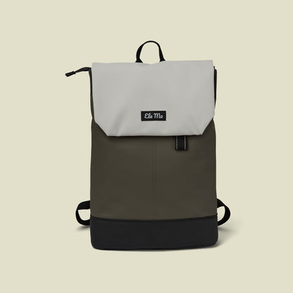 Ela Mo™ Daypack Rucksack | Coated Edition Olive