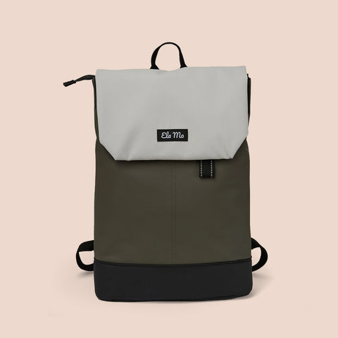 Ela Mo™ Daypack Rucksack | Coated Edition Olive