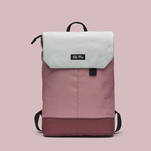 Ela Mo™ Daypack Rucksack | Strawberry Cream