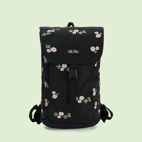 Ela Mo™ Everywhere Rucksack | Embroidery Edition Upsy Daisy