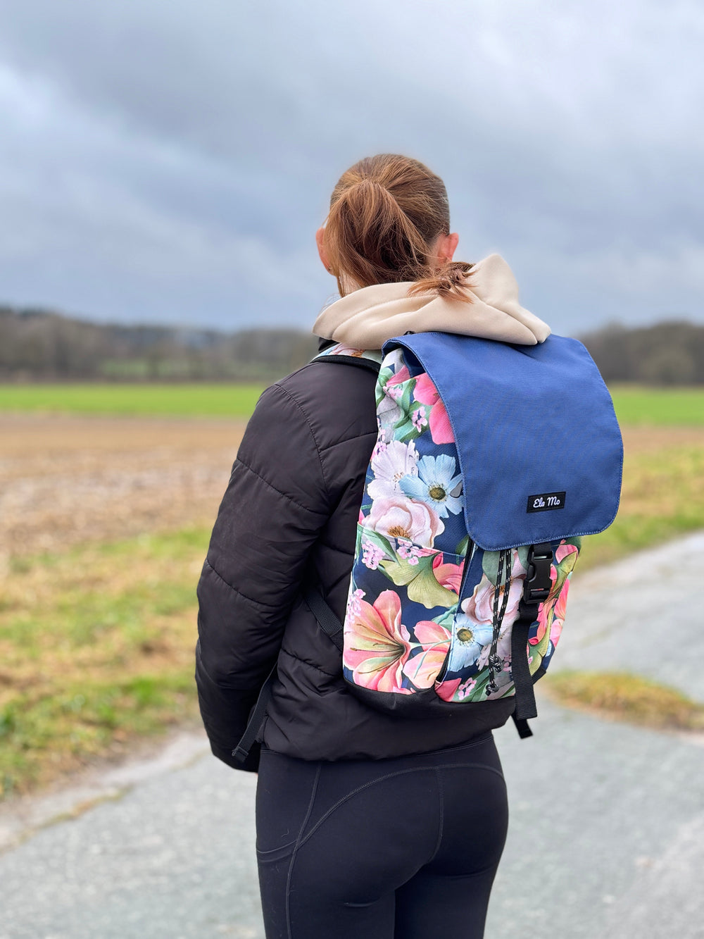 Ela Mo™ Everywhere Rucksack | Orange Lily