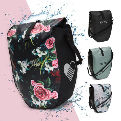 Ela Mo™ Fahrradtasche für Gepäckträger | A Rose