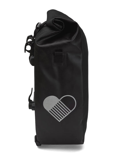 Ela Mo Fahrradtasche für Gepäckträger - Black Reflective