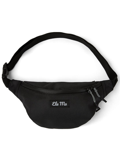 Ela Mo™ Hipbag | Black Reflective