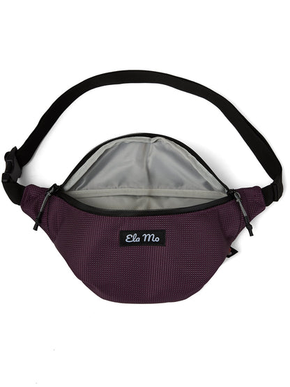 Ela Mo™ Hipbag | Plum Reflective