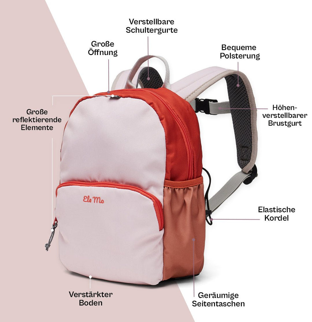 Ela Mo™ Kinderrucksack (3-6 Jahre) | Cotton Candy
