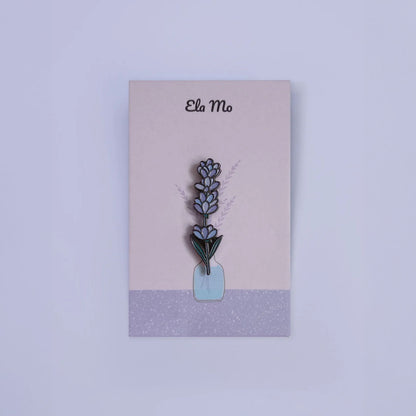 Ela Mo™ Mini Pin für Rucksäcke | Lavender