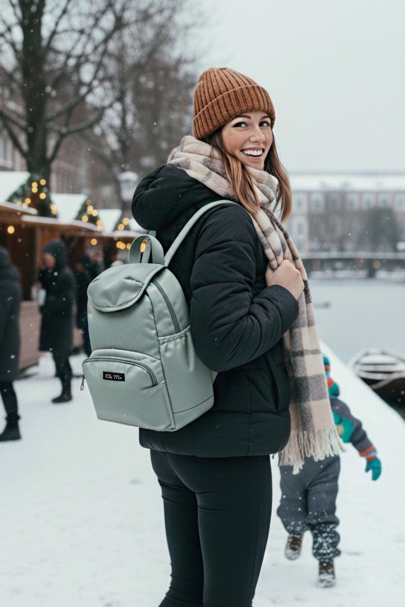 Ela Mo™ Mini Rucksack | Old Mint