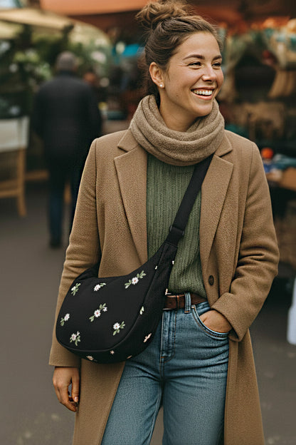 Ela Mo™ Moon Bag | Embroidery Edition Upsy Daisy