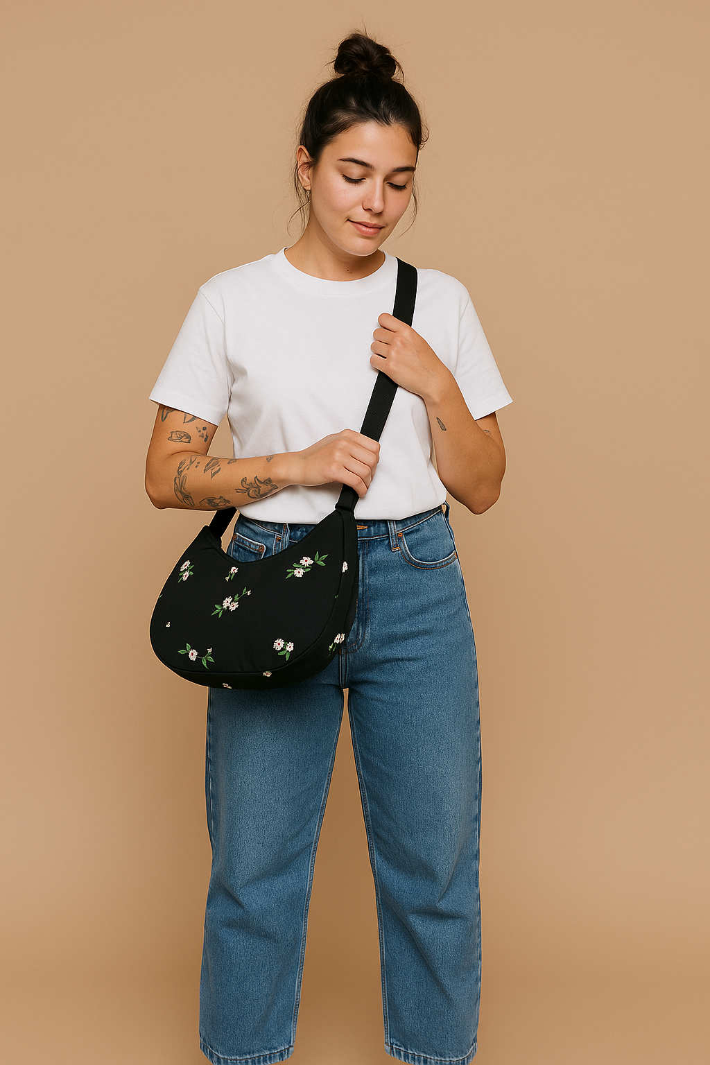 Ela Mo™ Moon Bag | Embroidery Edition Upsy Daisy