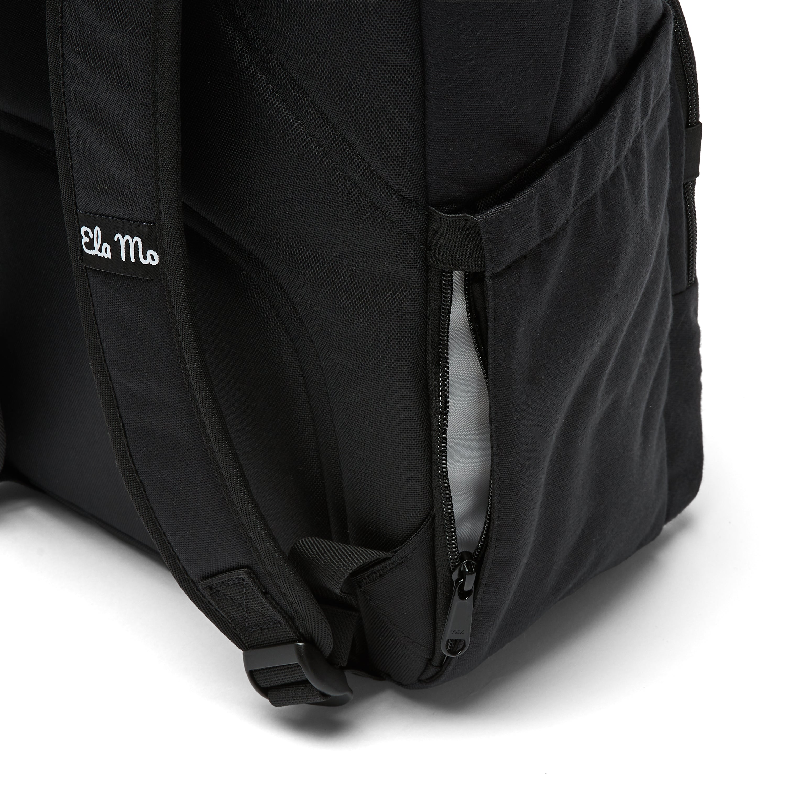 Ela Mo Padded Backpack Black