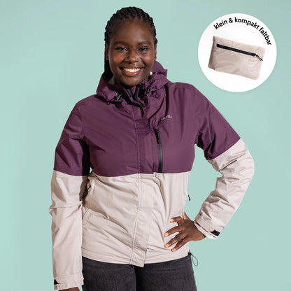 Ela Mo™ Regenjacke | Grape