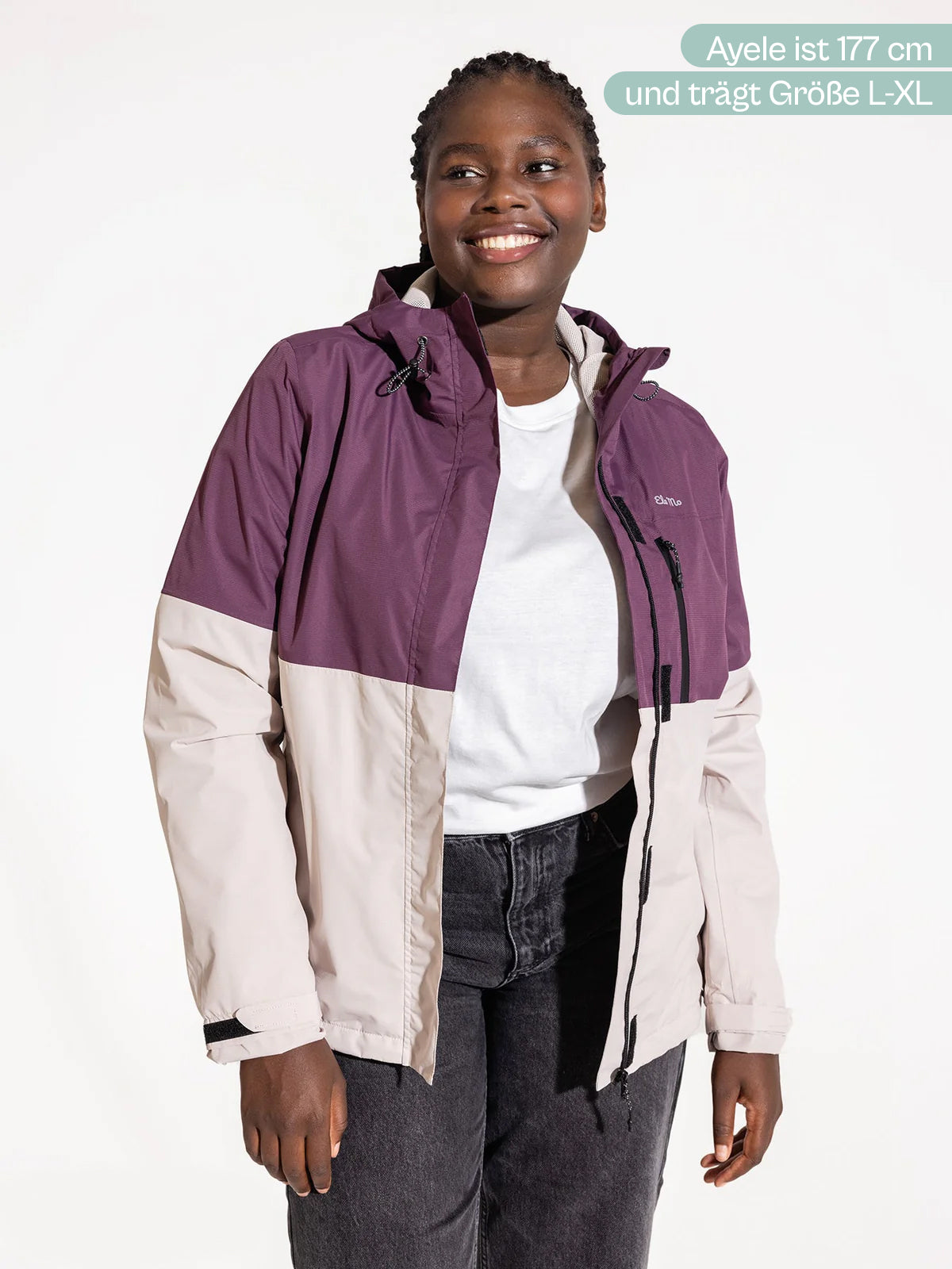 Ela Mo™ Regenjacke | Grape