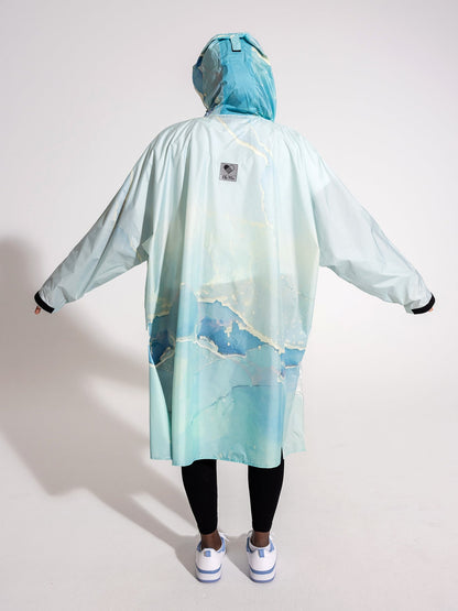 Ela Mo™ Regenponcho | Carribean Sea