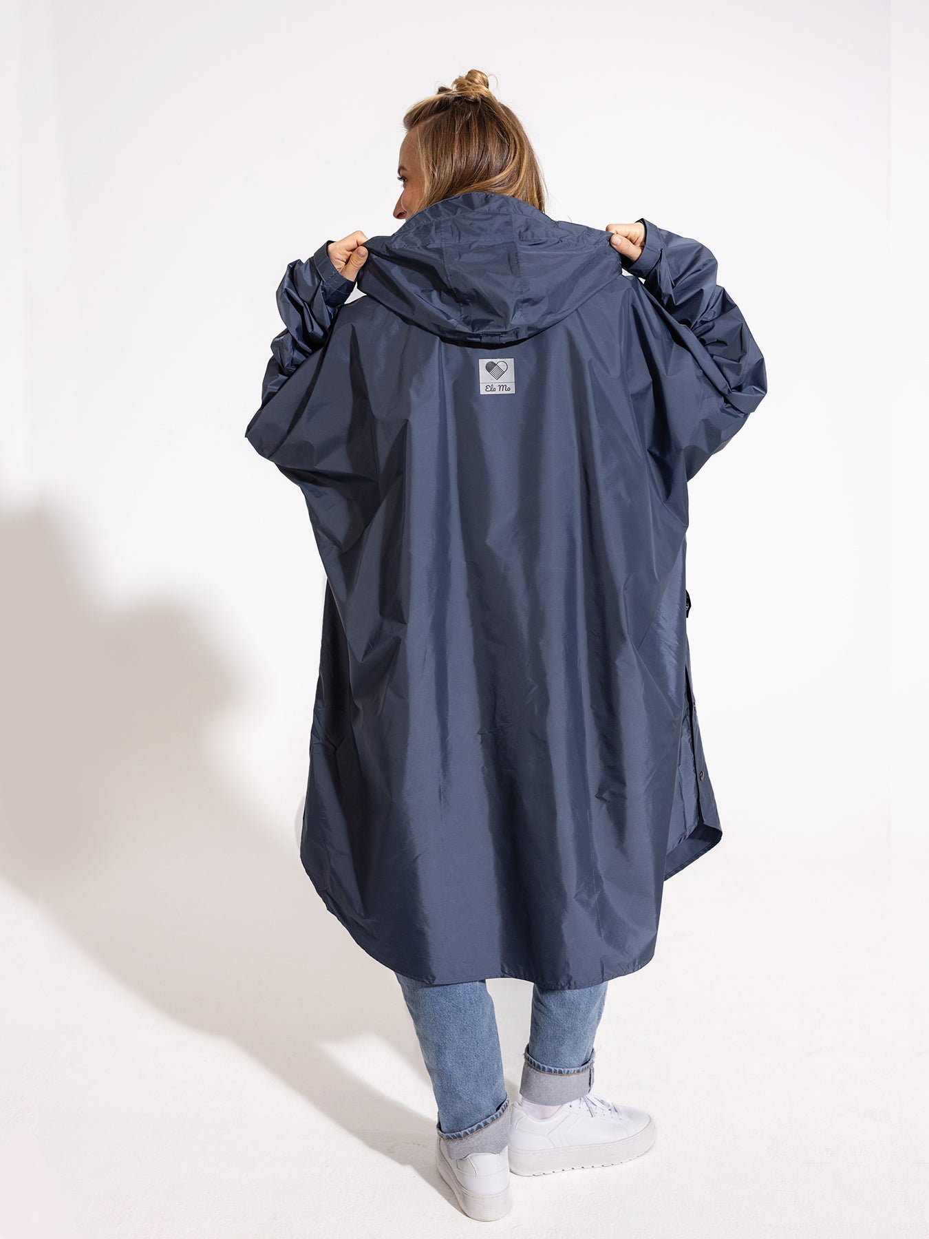 Ela Mo™ Regenponcho | Navy