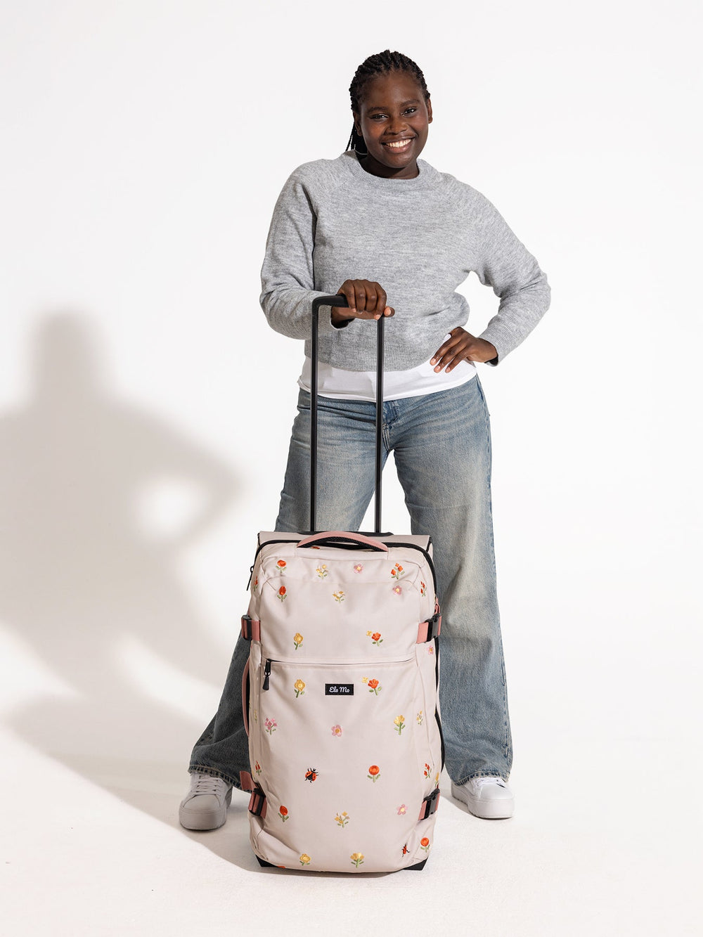 Ela Mo™ Reisetasche mit Rollen 78 Liter | Embroidery Edition Losy