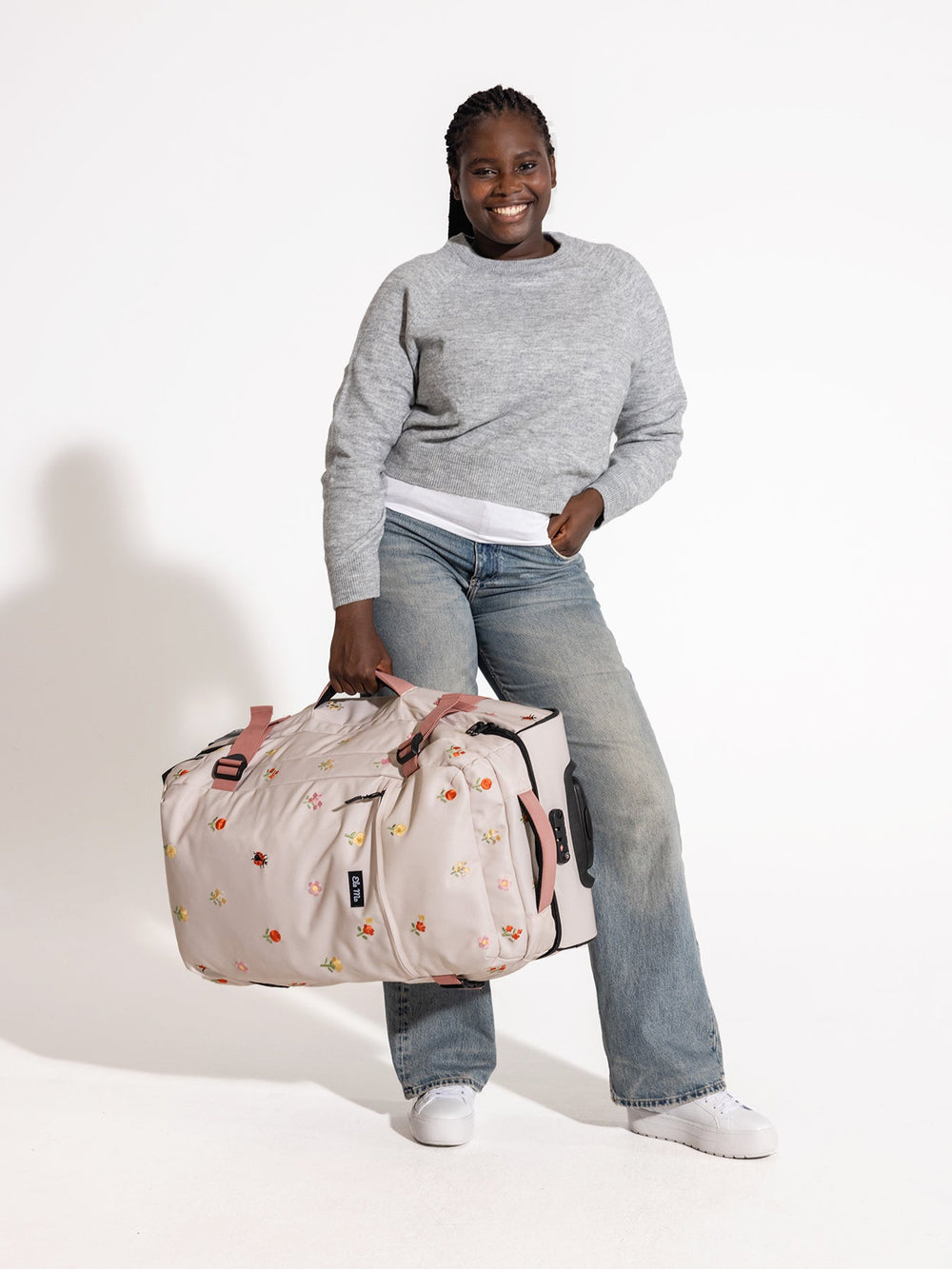 Ela Mo™ Reisetasche mit Rollen 78 Liter | Embroidery Edition Losy