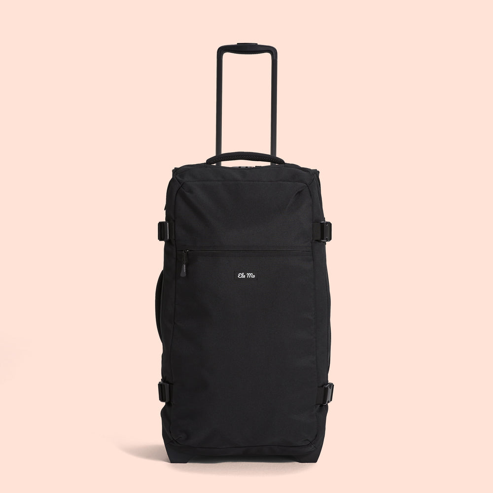 Ela Mo™ Reisetasche mit Rollen 78 Liter | Black