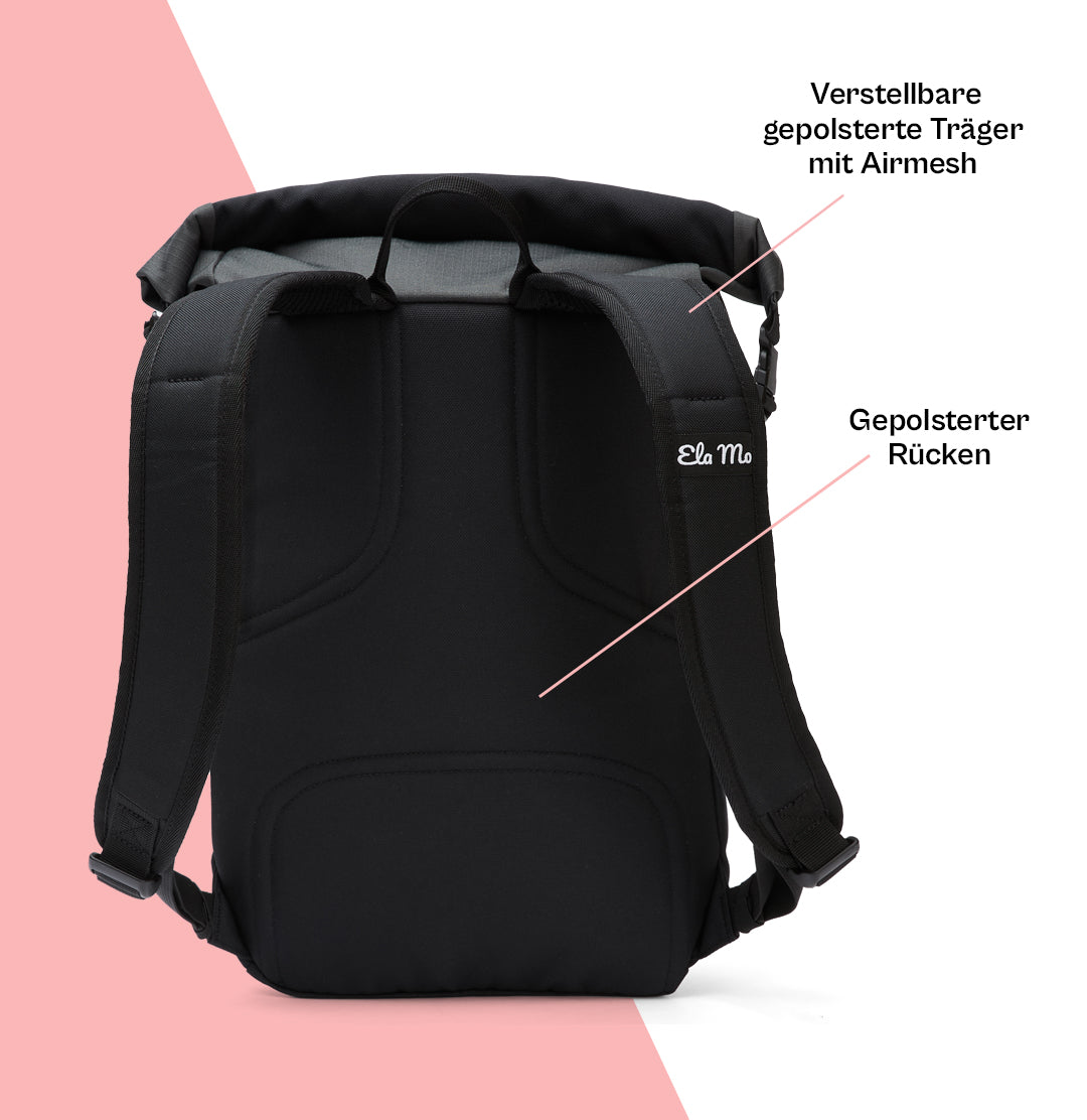 Ela Mo™ Rolltop Lite | Black