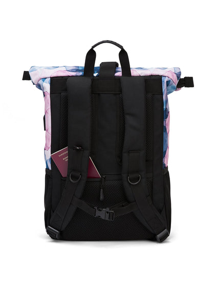 Ela Mo™ Rolltop Rucksack | Aqua