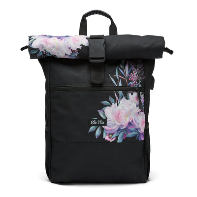 Ela Mo™ Rolltop Rucksack | Beauty in Darkness