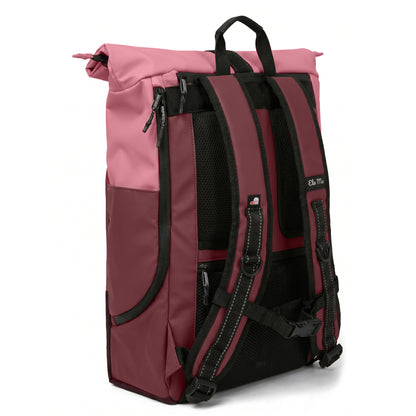 Ela Mo™ Rolltop Rucksack | Coated Edition Dark Berry