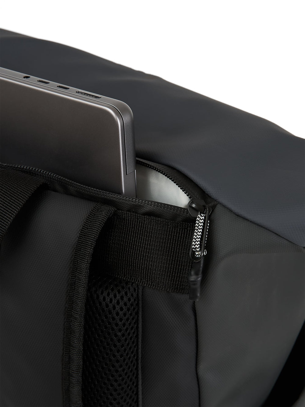 Ela Mo™ Rolltop Rucksack | Coated Edition Slate