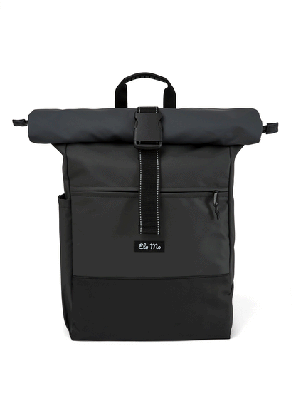 Ela Mo™ Rolltop Rucksack | Coated Edition Slate