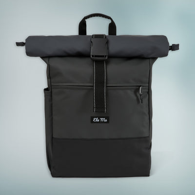 Ela Mo™ Rolltop Rucksack | Coated Edition Slate
