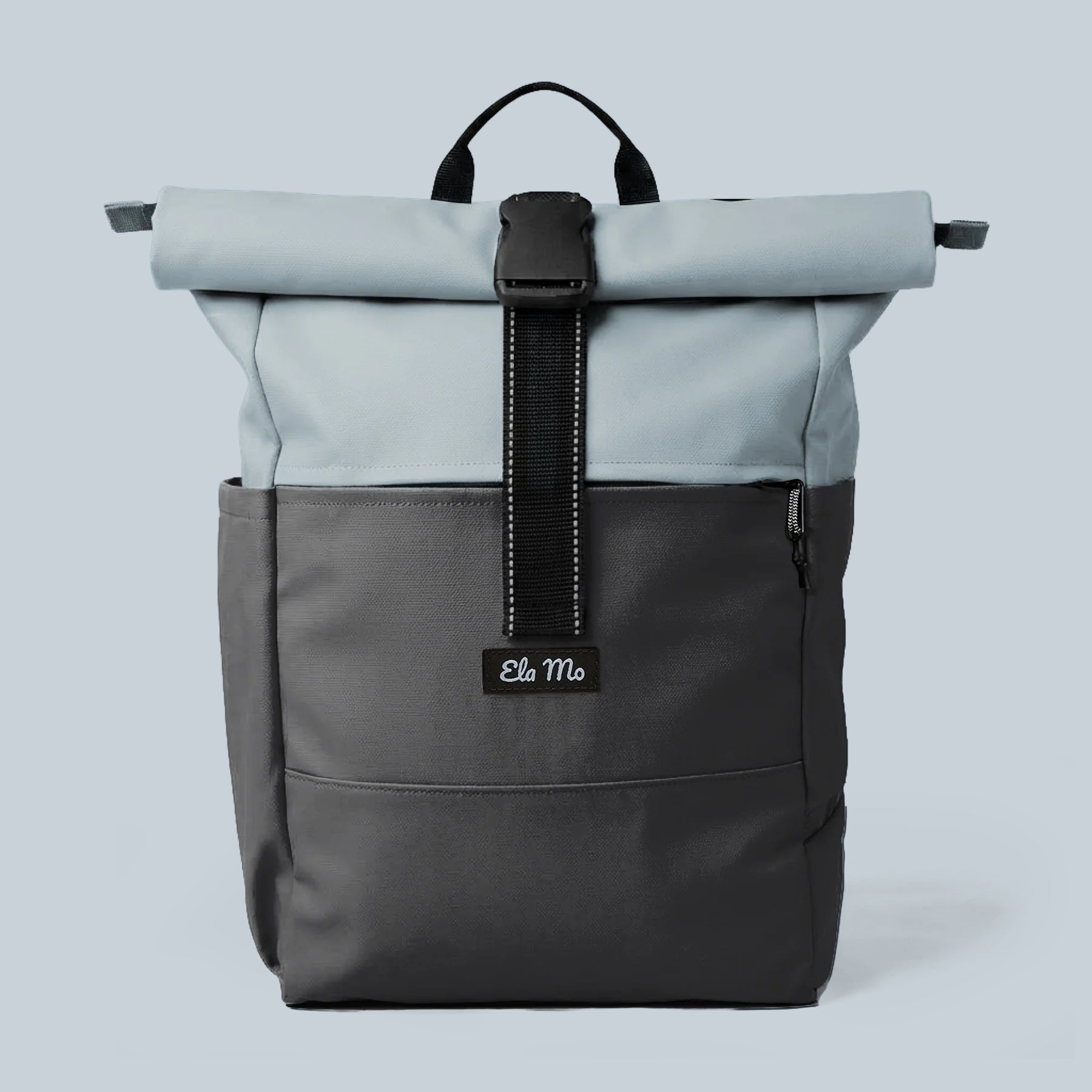 Ela Mo™ Rolltop Rucksack | Coated Edition Smoke Blue