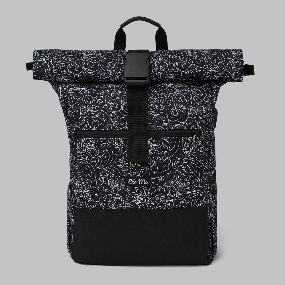 Ela Mo™ Rolltop Rucksack | Dots