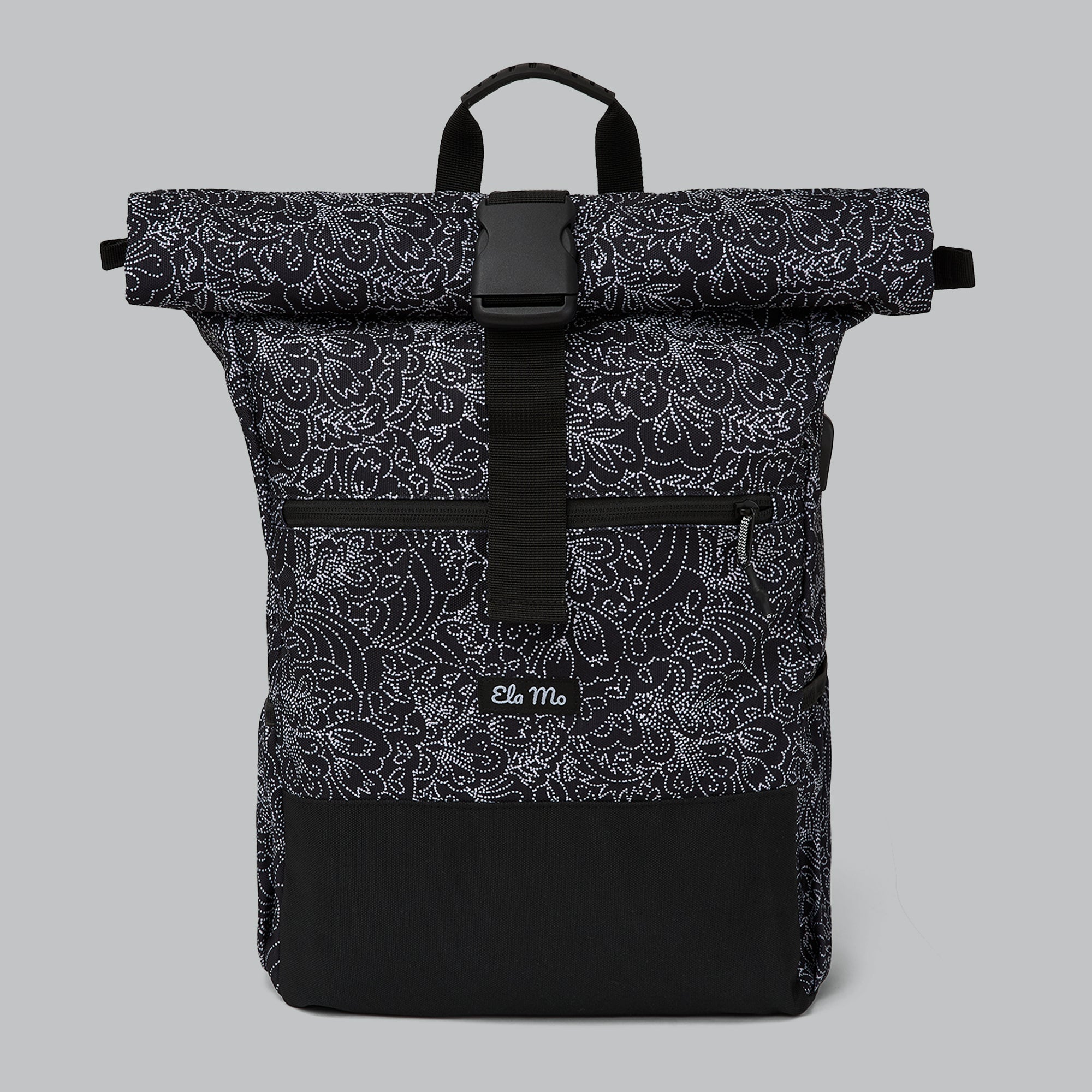 Ela Mo™ Rolltop Rucksack | Dots